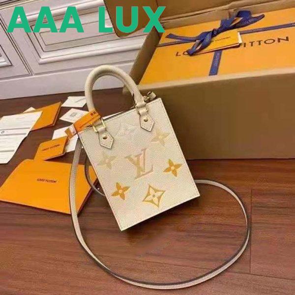 Replica Louis Vuitton Women Petit Sac Plat Monogram Empreinte Embossed Supple Grained Cowhide Leather 3