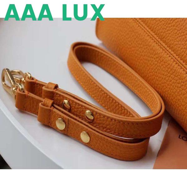 Replica Louis Vuitton Women Twist One Handle PM Handbag in Taurillon Leather-Brown 6