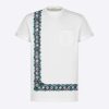 Replica Dior Women Dior And Shawn Oversized T-Shirt White Cotton Jersey