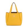 Replica Prada Women Calf Leather Handbag-Orange 13