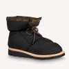 Replica Louis Vuitton LV Women Madeleine Ankle Boot Soft Black Calf Leather 7.5 cm Heel 12