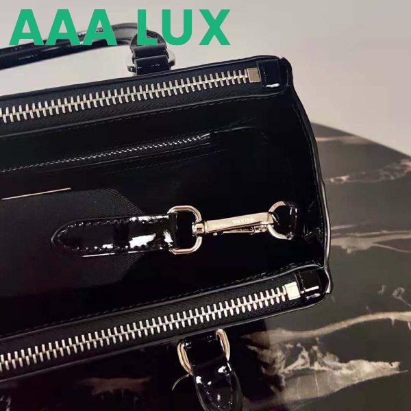 Replica Prada Women Galleria Brushed Leather Small Bag-Black 6