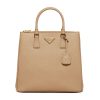 Replica Prada Women Medium Saffiano Leather Handbag-Black 13