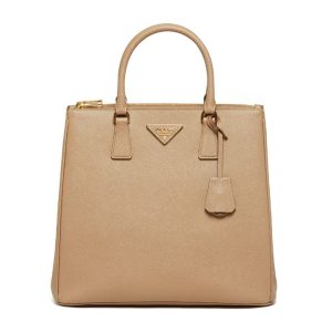 Replica Prada Women Medium Prada Galleria Saffiano Leather Bag-Sandy 2