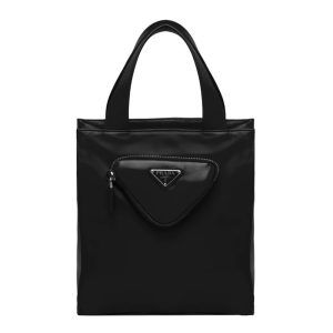 Replica Prada Women Nappa Leather Tote Bag-Black 2