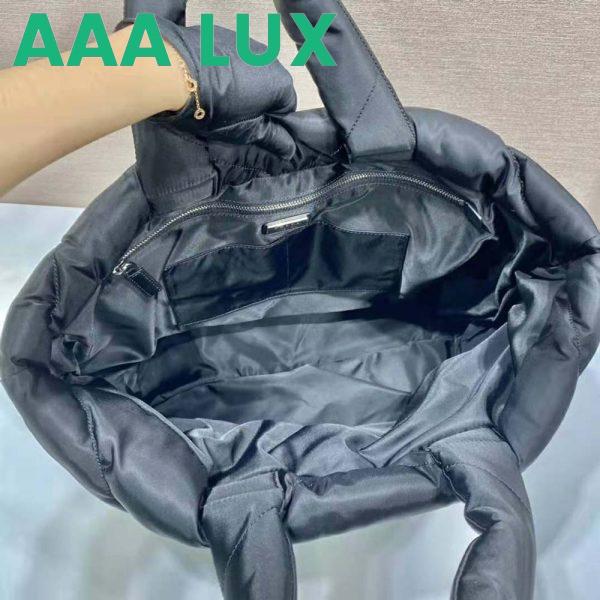 Replica Prada Women Padded Re-Nylon Tote Bag-Black 10
