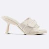 Replica Dior Women CD Dio(r) Evolution Heeled Slide White Quilted Cannage Calfskin 8 cm Heel 11
