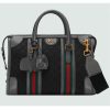 Replica Prada Women Saffiano Leather Prada Kristen Handbag-Black 12