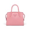 Replica Prada Women Saffiano Leather Prada Monochrome Bag-Pink