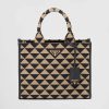 Replica Prada Women Small Saffiano Leather Handbag-Black 13