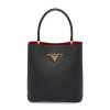 Replica Prada Women Small Saffiano Leather Handbag-Black 12