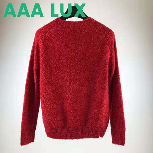 Replica Chanel Women Pullover Wool and Mixed Fibers & Cashmere Sweater-Red 7