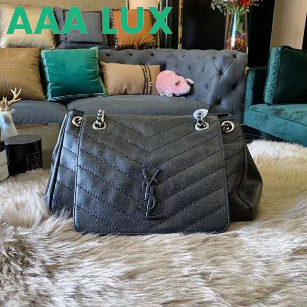Replica Saint Laurent YSL Women Small Nolita Bag in Vintage Leather-Black 13