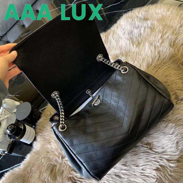 Replica Saint Laurent YSL Women Small Nolita Bag in Vintage Leather-Black 16