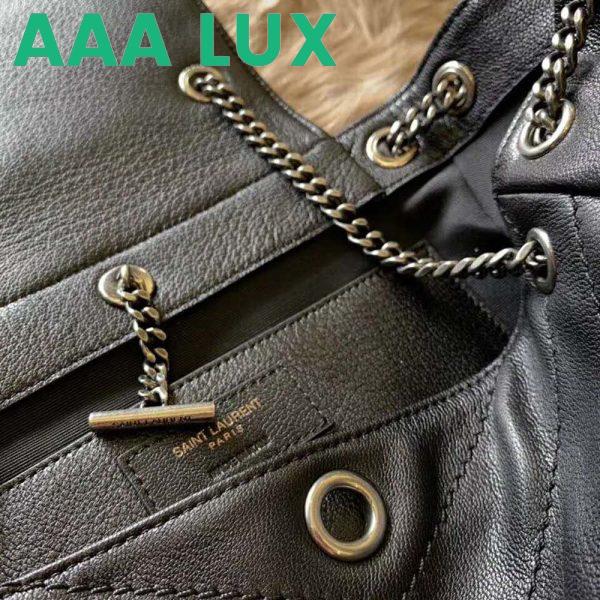 Replica Saint Laurent YSL Women Small Nolita Bag in Vintage Leather-Black 18