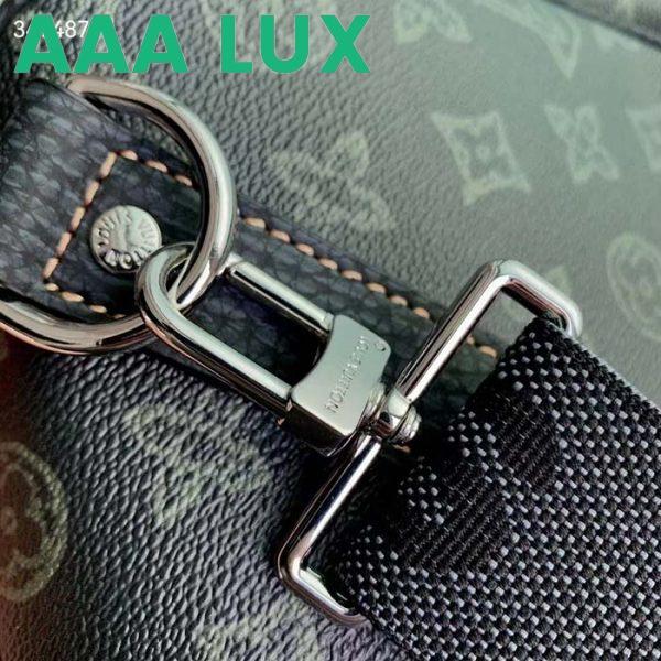 Replica Louis Vuitton LV Unisex Keepall Bandoulière 50 Travel Bag Dark Green Monogram Coated Canvas 10