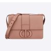 Replica Dior Women 30 Montaigne Bag Ultramatte Grained Calfskin-Silver 13