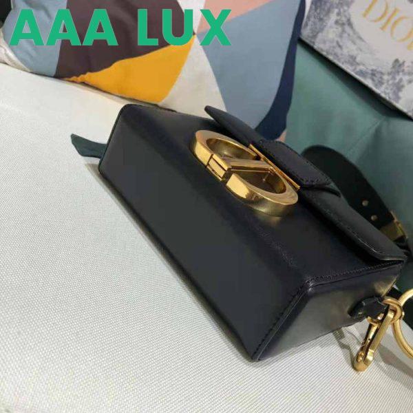 Replica Dior Women 30 Montaigne Box Bag Black Box Calfskin 8