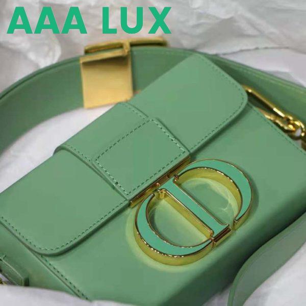 Replica Dior Women 30 Montaigne Box Bag Mint Green Box Calfskin 8