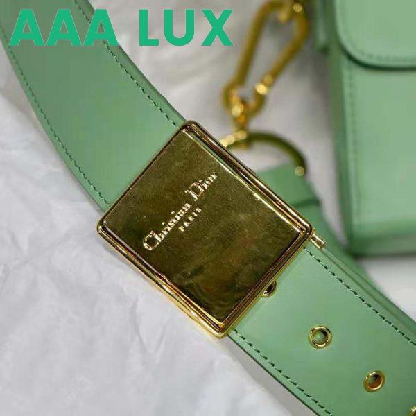 Replica Dior Women 30 Montaigne Box Bag Mint Green Box Calfskin 9
