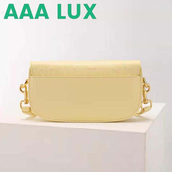 Replica Dior Women Bobby East-West Bag Pale Yellow Box Calfskin 5