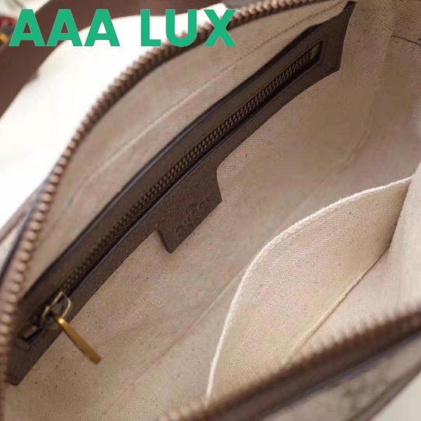 Replica Gucci GG Unisex Ophidia GG Belt Bag in Beige/Ebony Soft GG Supreme Canvas 11