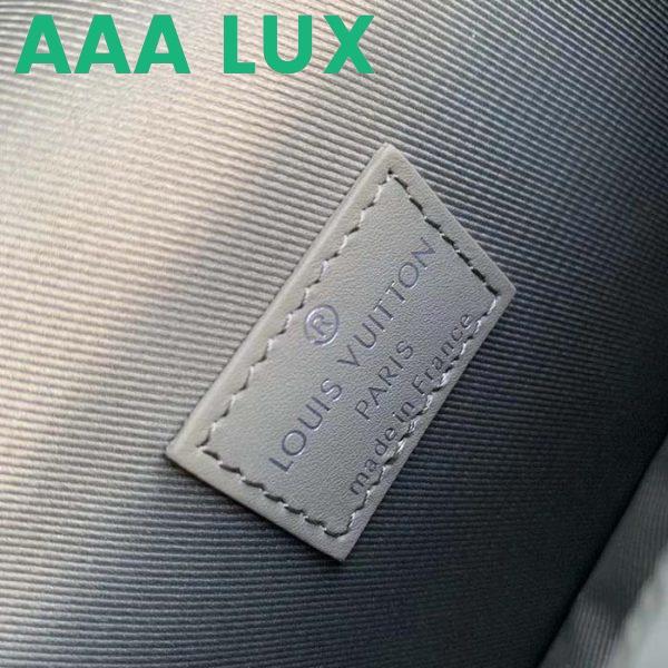 Replica Louis Vuitton Unisex Fastline Wearable Wallet Sage Cowhide Leather Textile Lining 4