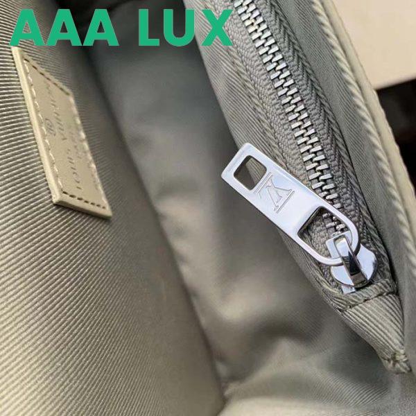 Replica Louis Vuitton Unisex Fastline Wearable Wallet Sage Cowhide Leather Textile Lining 5