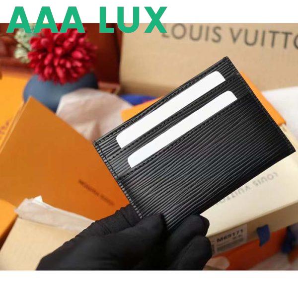 Replica Louis Vuitton Unisex Double Card Holder Taiga Leather Cowhide Leather Lining 3