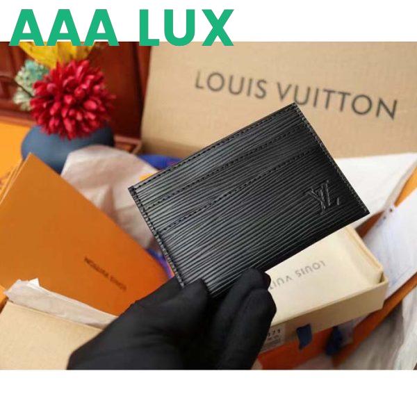 Replica Louis Vuitton Unisex Double Card Holder Taiga Leather Cowhide Leather Lining 4