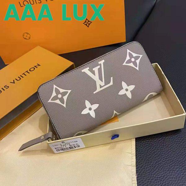 Replica Louis Vuitton LV Women Zippy Wallet Monogram Empreinte Embossed Supple Grained Cowhide 4