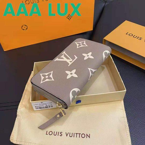 Replica Louis Vuitton LV Women Zippy Wallet Monogram Empreinte Embossed Supple Grained Cowhide 6