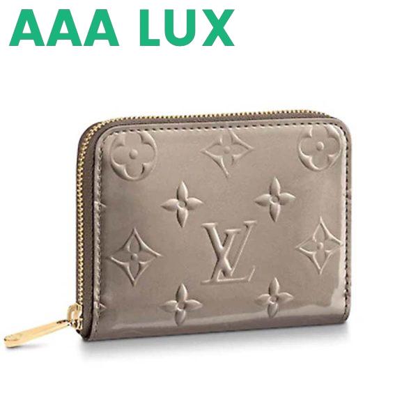 Replica Louis Vuitton LV Women Zippy Coin Purse in Monogram Vernis Patent Calf Leather 5