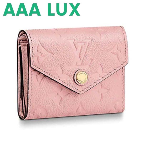 Replica Louis Vuitton LV Women Zoé Compact Wallet Monogram Empreinte Leather 3