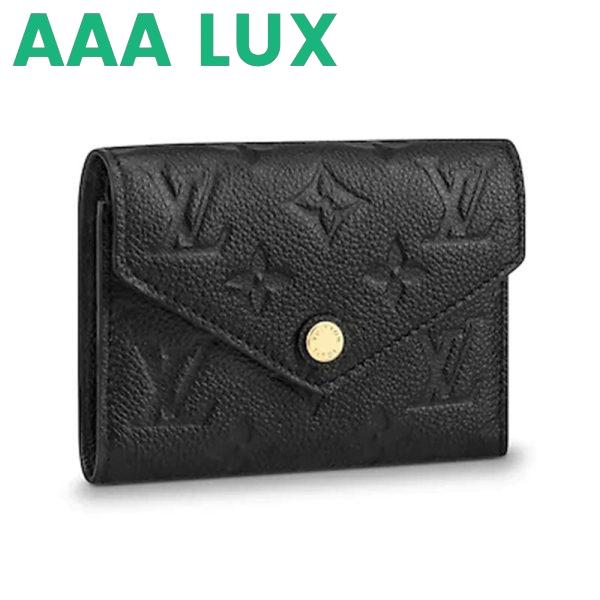 Replica Louis Vuitton LV Women Victorine Wallet in Monogram Empreinte Leather 4