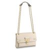 Replica Louis Vuitton LV Women Vanity PM Handbag Tourterelle Beige Embossed Grained Cowhide Leather