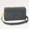 Replica Louis Vuitton LV Women Vavin BB Monogram Empreinte Leather-Beige 12