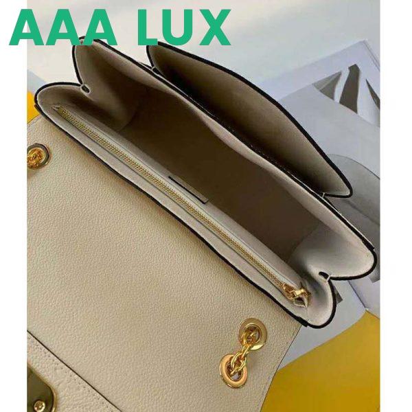 Replica Louis Vuitton LV Women Vavin BB Monogram Empreinte Leather-Beige 9