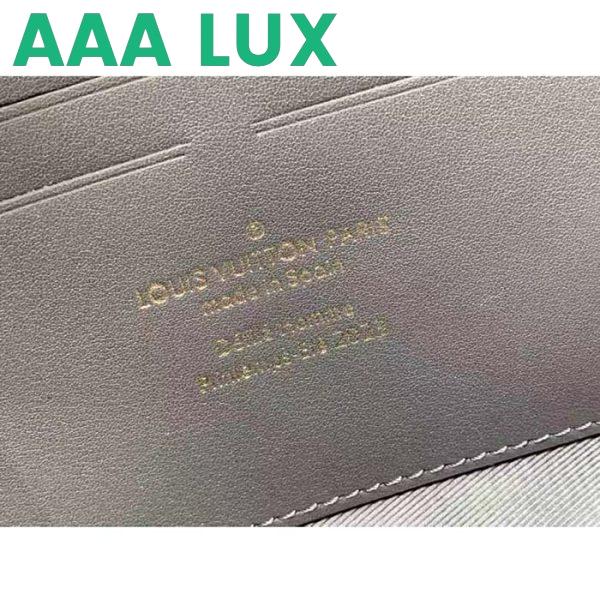 Replica Louis Vuitton LV Unisex Soft Trunk Wearable Wallet Dark Shadow Gray Calf Leather 10