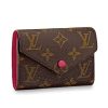 Replica Louis Vuitton LV Women Victorine Wallet in Damier Ebene Canvas 6