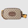 Replica Gucci GG Women GG Supreme Messenger Bag in GG Supreme Canvas-Brown 14