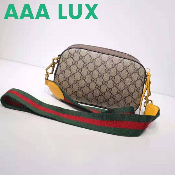 Replica Gucci GG Women GG Supreme Messenger Bag in GG Supreme Canvas-Brown 4