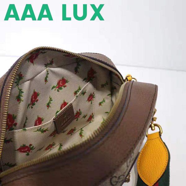 Replica Gucci GG Women GG Supreme Messenger Bag in GG Supreme Canvas-Brown 11