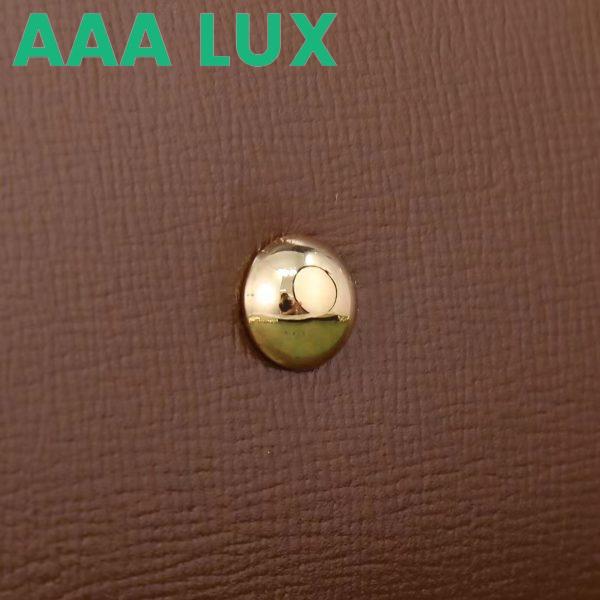 Replica Gucci GG Women Horsebit 1955 Top Handle Bag Light Brown Leather Mini Size 12