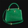 Replica Gucci GG Women Horsebit 1955 Top Handle Bag Light Brown Leather Mini Size 14