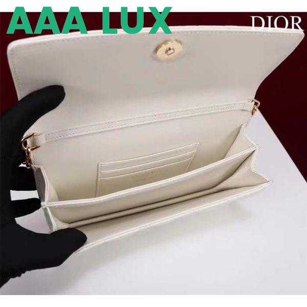 Replica Dior Women CD Miss Dior Mini Bag Latte Cannage Lambskin 7