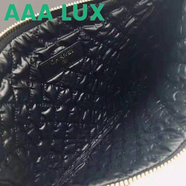 Replica Chanel Unisex Boy Chanel Pouch in Lambskin Leather-Black 8