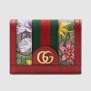 Replica Gucci GG Women Ophidia GG Chain Wallet in Beige/Ebony GG Supreme Canvas 12