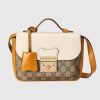 Replica Gucci GG Women Padlock Small Bamboo Shoulder Bag Textured Leather 5
