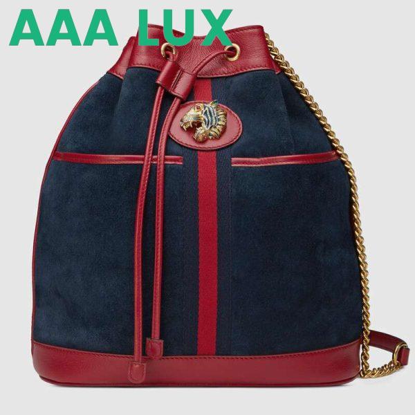 Replica Gucci GG Women Rajah Medium Bucket Bag